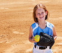 softball girl