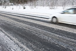 driving in snow