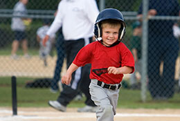 kid running to base